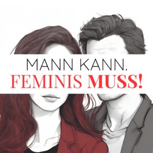 Buch-Cover von Azur / Klütgens: Mann kann. Feminis Muss! – RELOADED
